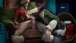 sexy night elf slut has very slutty sex with a big throbbing cock 1