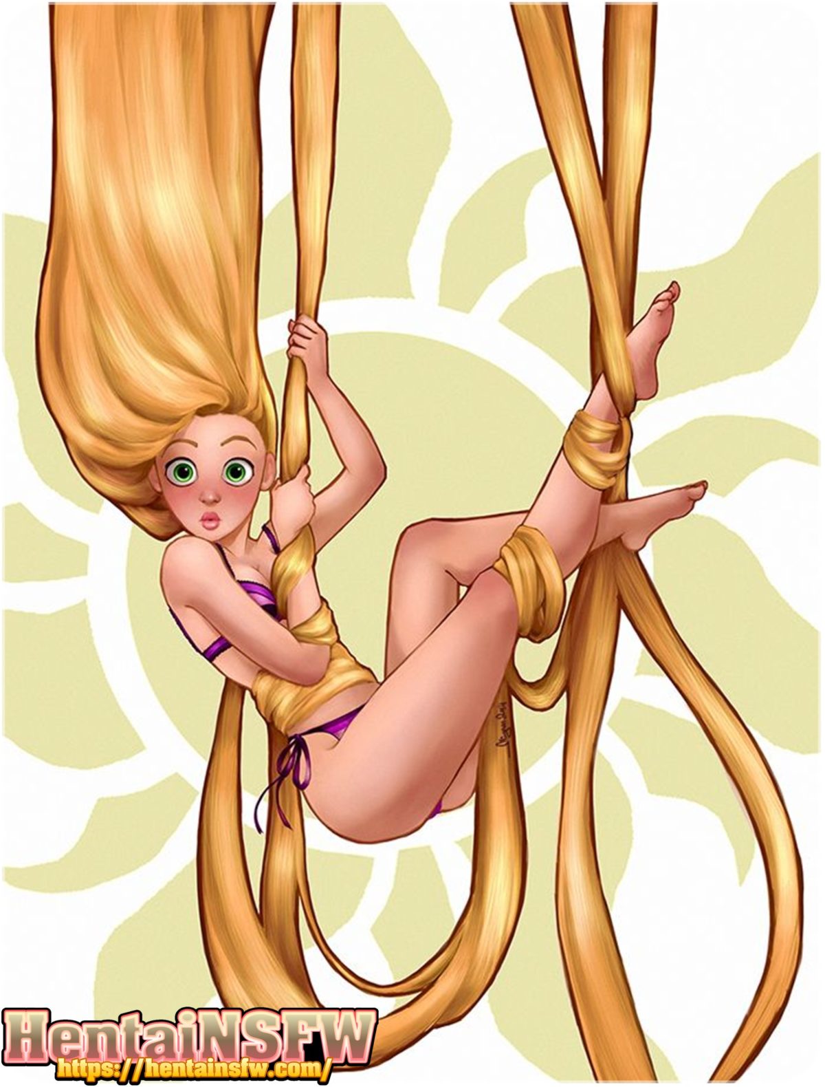 sfw full color lolicon hentai walt disney cartoon porn art of princess rapunzel in a tangled illustration