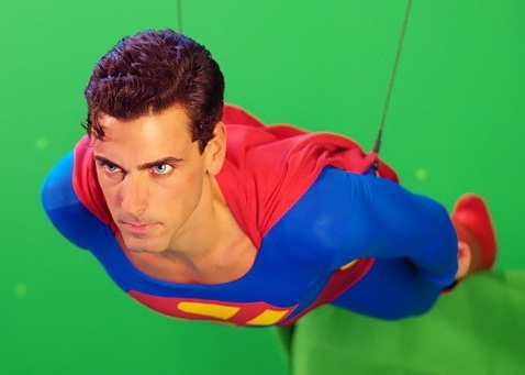 sfw new photos from the set of superman a porn parody nerd 2