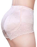 shangmu womens padded seamless panty silicone butt pads for women