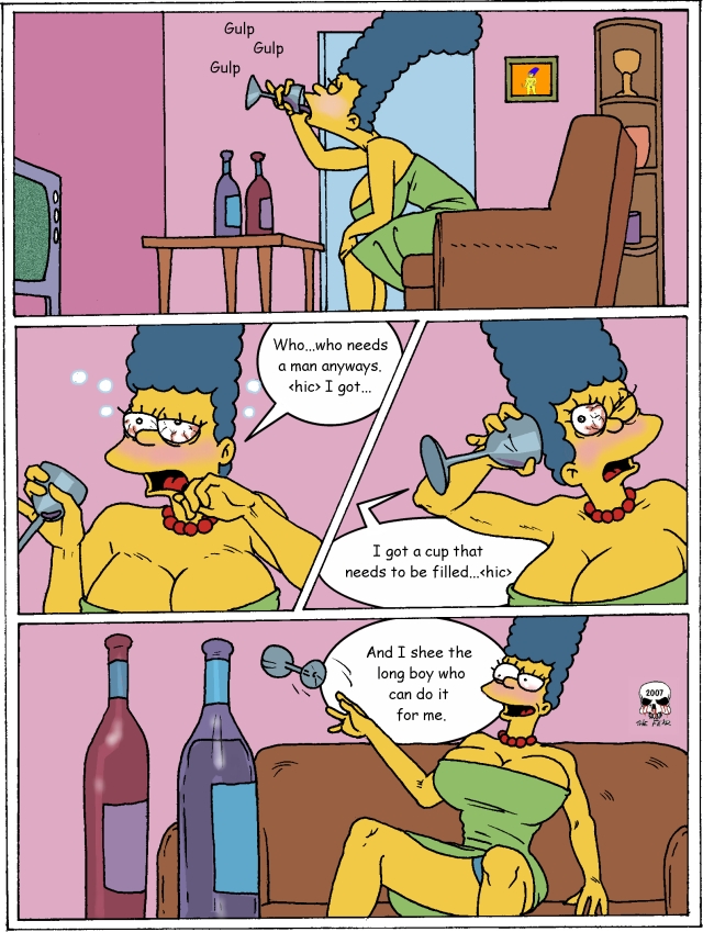 simpsons archives page of porn comix 2