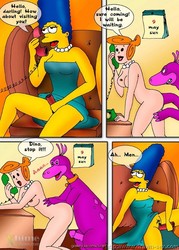 simpsons visit flintstones incest porn comics