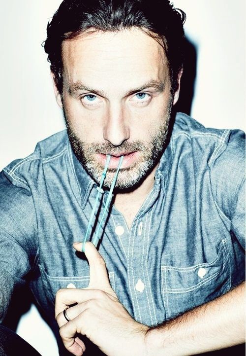 situations where andrew lincoln looks absolutely charming