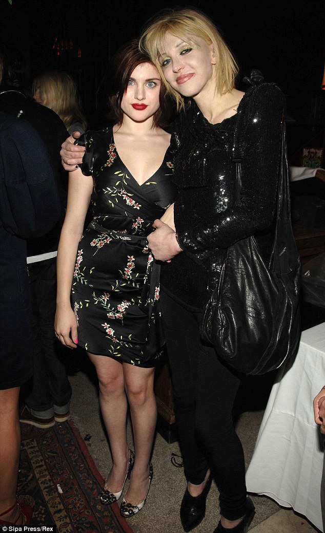 so long ago frances and courtney were last seen together at another magazine party