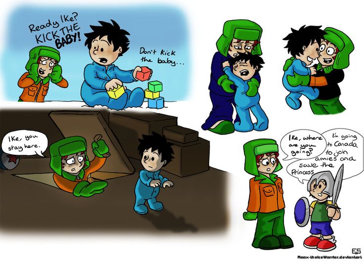 south park sketches kyle and ike raax theicewarrior on deviantart