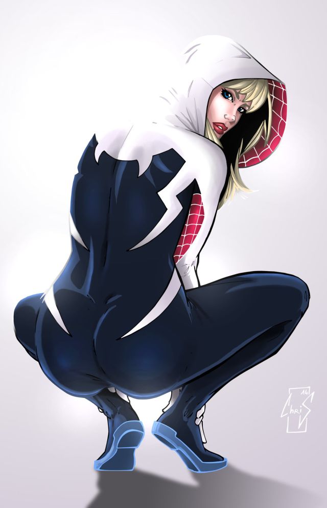 spider gwen ass gwen stacy porn superheroes pictures luscious