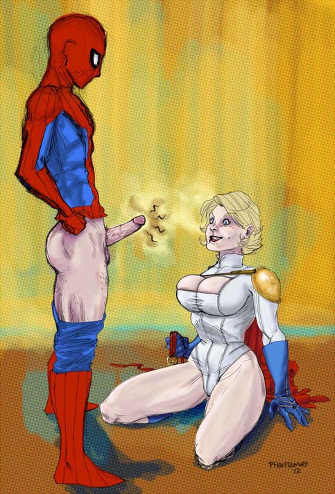 spider man marvel blowjob power girl cartoon gallery