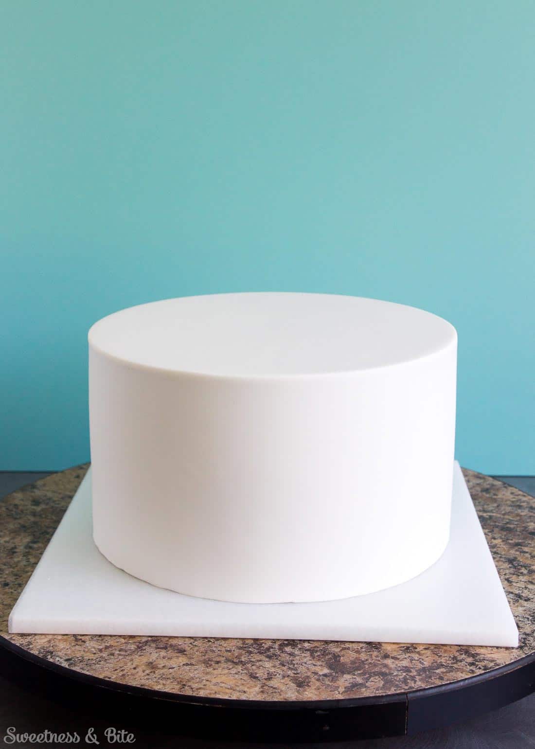 sprinkle cake tutorial a step guide to applying sprinkles to a fondant covered