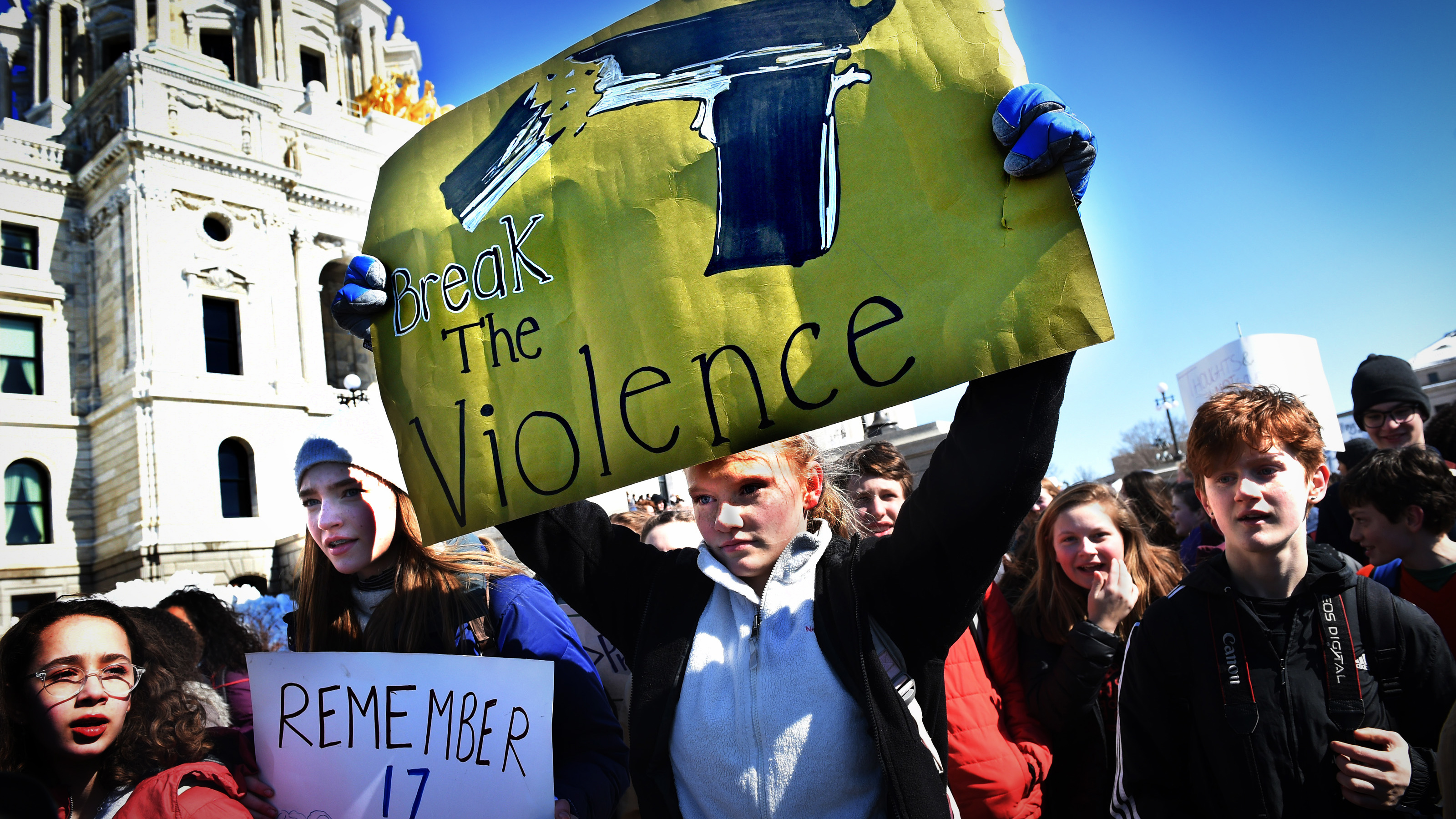 st paul students want gun control and they want it now