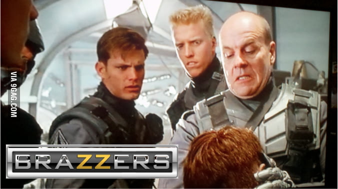 starship troopers unrated edition gag