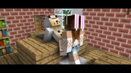 steve fills sexy minecraft girl up with hot cum in this minecraft 5