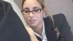 stewardess handjob porn videos