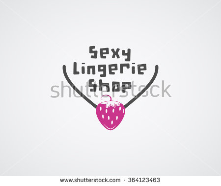 stock vector cute sex shop logo and badge design template sexy label vector elements adult store symbol 1