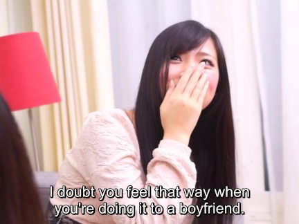 subtitled japanese friend watches surprise blowjob porn