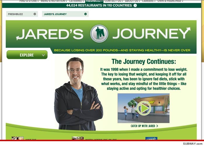 subway scrubbing jared from website