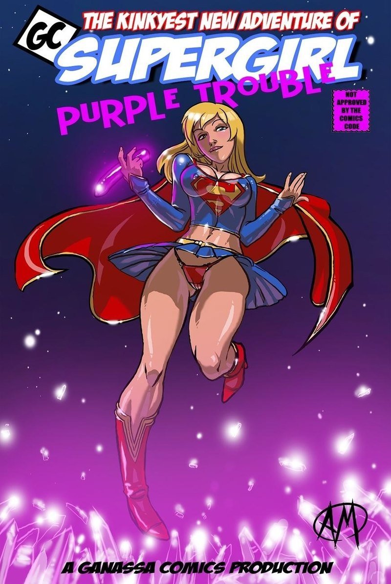 supergirl purple grief supergirl and powergirl squad up for girl