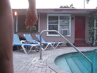 swimming in a hotel pool porn tube video