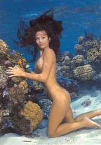 tahiti women tahiti postcard of semi nude island girl