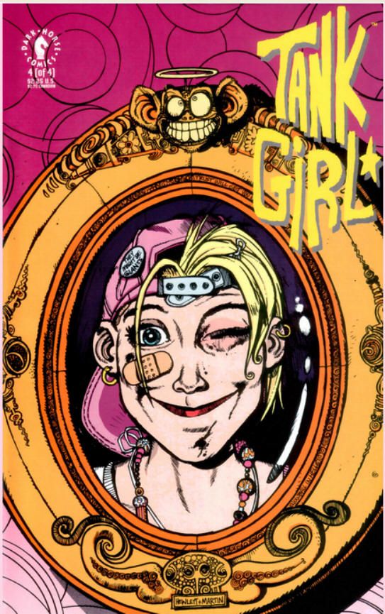 tank girl originally published from may to august issue of august