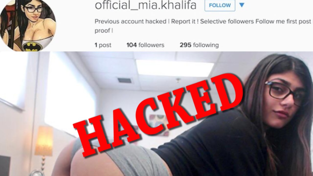 target porn star mia khalifa needs help her instagram account hacked youtube