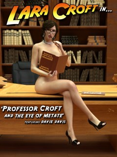 teacher and student fetish with slutty lara croft with glasses porn comic 1