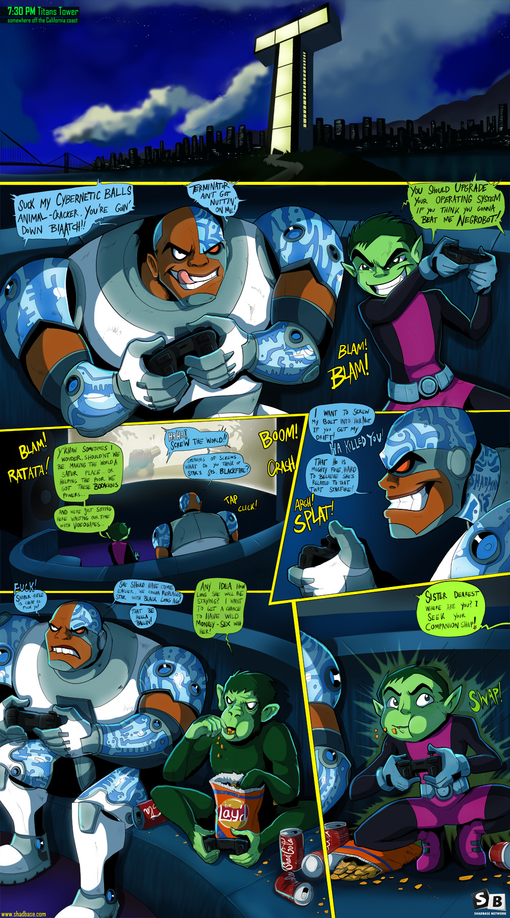 teen titans go page 1