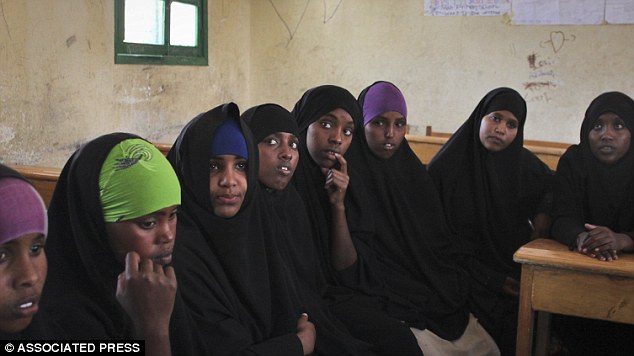 teenage girls attend an after school club which the u childrens agency unicef helps fund