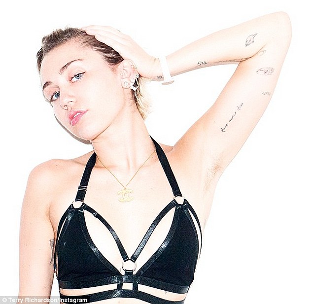 thank you for not retouching body hair like some people miley cyrus