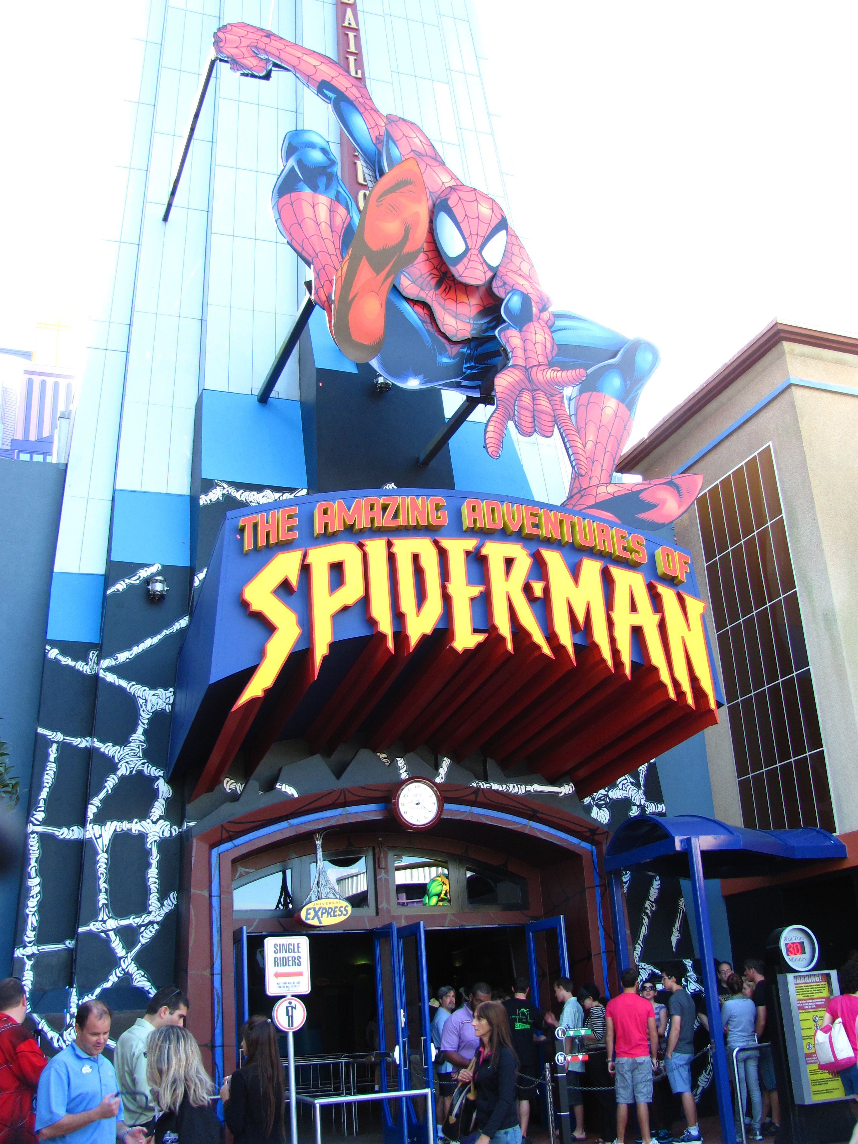 the amazing adventures of spider man entrance jpg