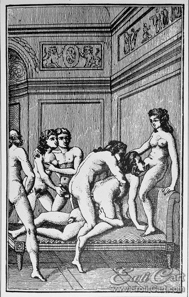 the erotic side of art juliette erotic engraving claude bornet for marquis de sades erotic novel juliette circa