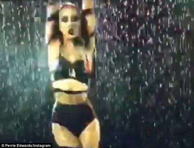the factor the little mix star posted the video on instagram after an energetic