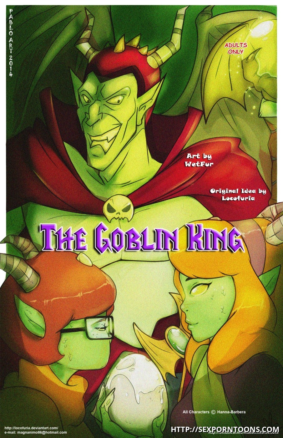 the goblin king velma dinkley and daphne blake becomes goblin kings personal fucktoys