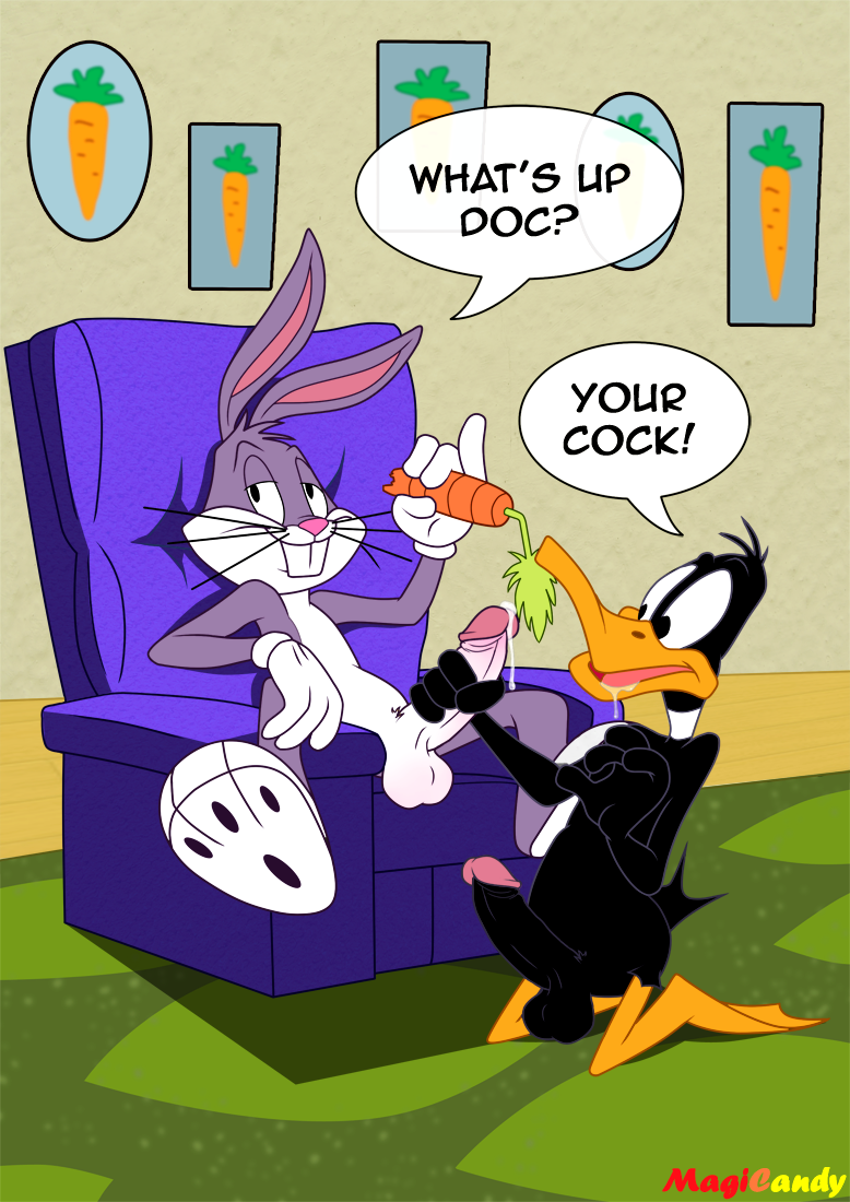 the looney tunes show rule anthro bugs bunny daffy duck fur furry handjob png