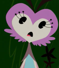 the pixie princess from samurai jack some of you may remember she is getting to know horse akku