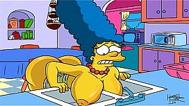 the simpsons hentai marge sexy gif 5
