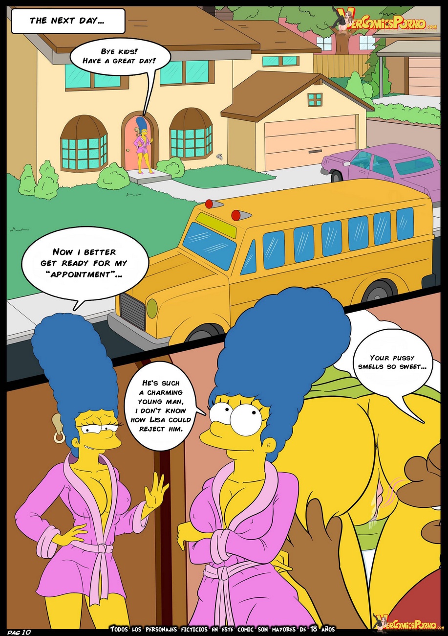 the simpsons love for the bully at sex comics