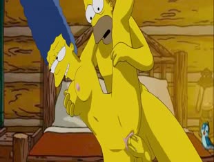 the simpsons movie sex scene horny marge homer