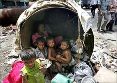 the slums are a very unhealthy place to live for children there are around