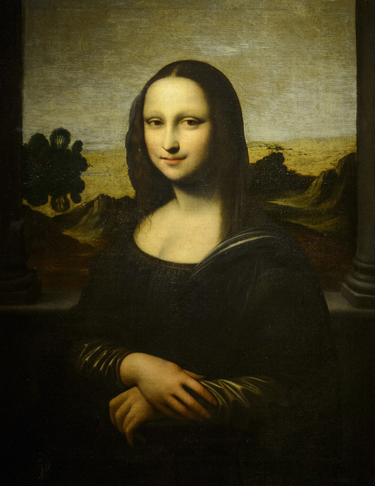 thought to be painted mostly leonardo himself before the version