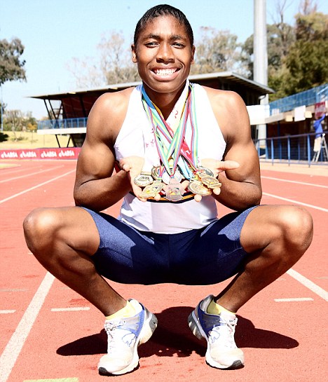 track star caster semenya but is this teenage golden girl all that she seems