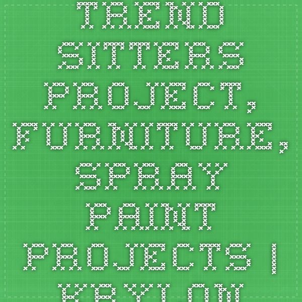 trend sitters project furniture spray paint projects krylon