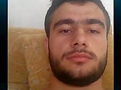 turkish handsome guy cums on cam big hairy ass on doggy