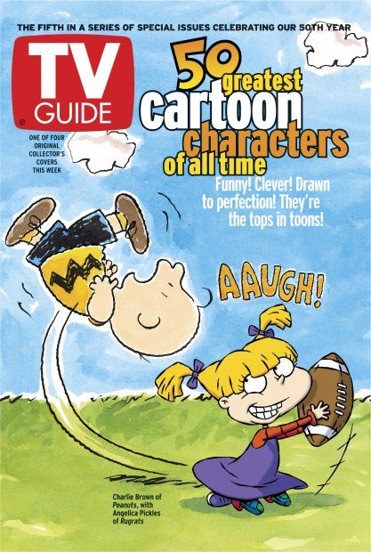 tvs greatest cartoon characters of all time featuring charlie brown