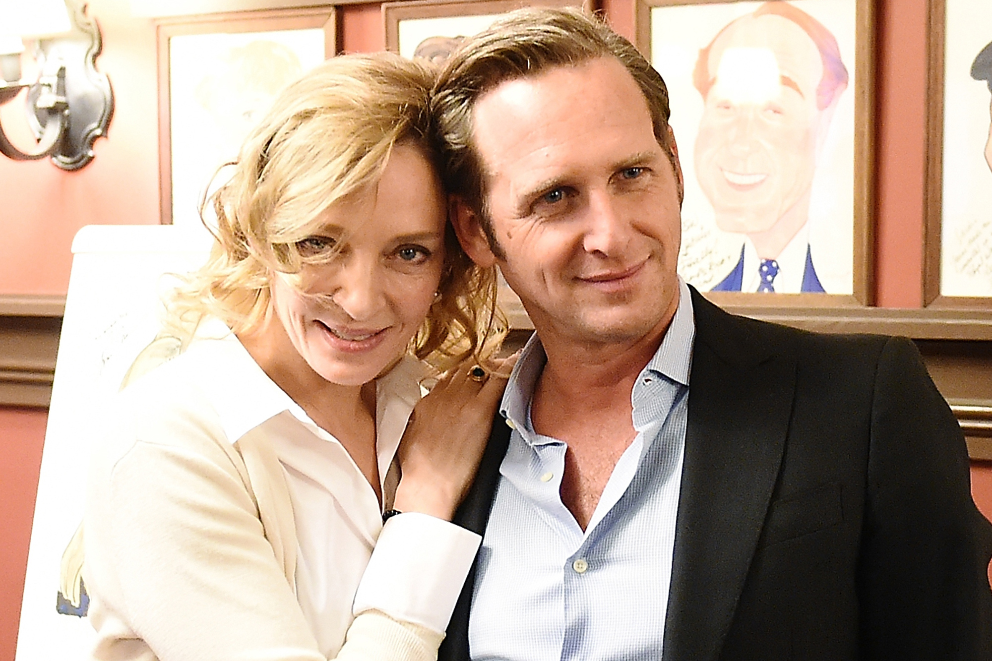 uma thurman and josh lucas on stage romance may be the real thing