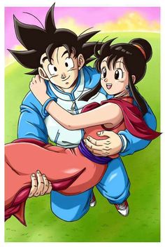 vegeta and bulma are a sexually charged couple gokus and chichi