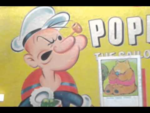 vintage popeye the octo pussy part giant clam youtube