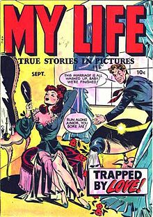 was the third romance comic book title on the newsstands following crestwoods young romance and timely marvels romance