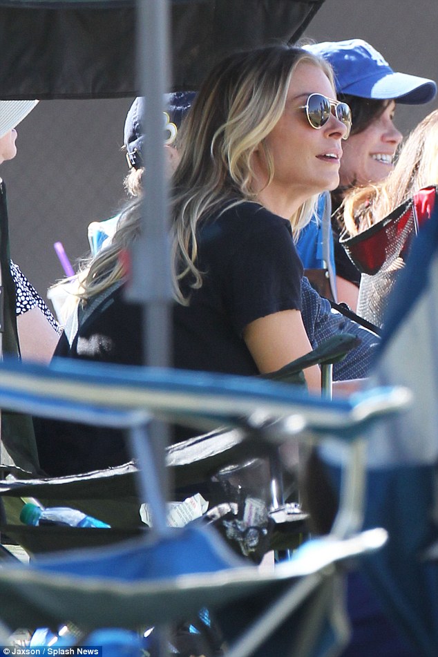 watching the action leann rimes turned up to see husband eddie cibrians nine year