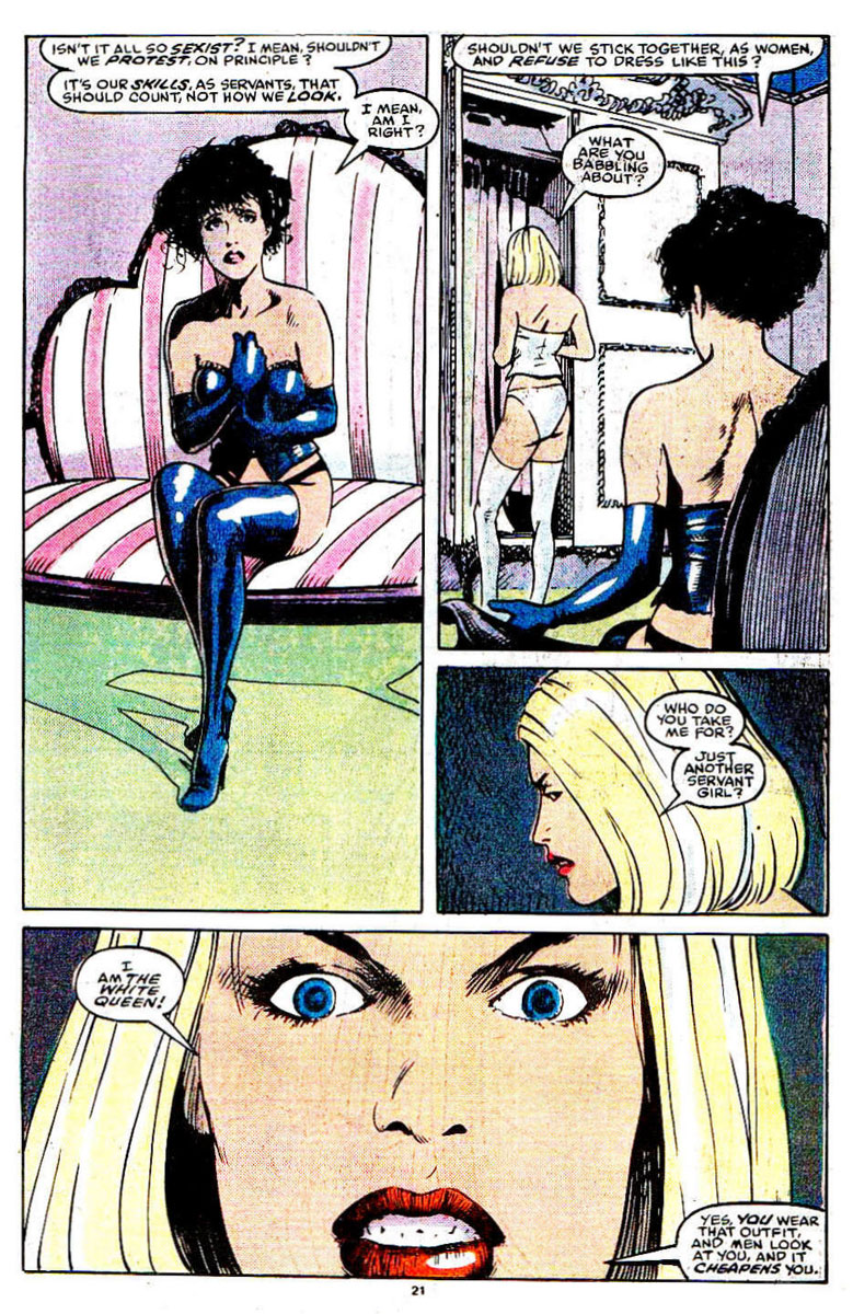 why is emma frost made like a prostitute emma frost comic vine
