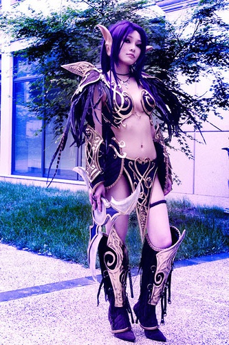 world of warcraft night elf i have a night elf have thought about a costume like this one